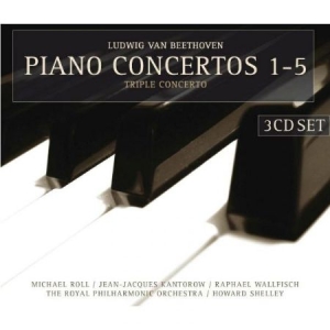 Roll Michael - Beethoven: Piano Concertos 1-5 in the group CD / Pop at Bengans Skivbutik AB (3043397)