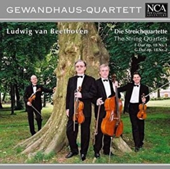 Gewandhaus-Quartett - Beethoven: Streichquart. Op.18 in the group CD / Bestsellers at Bengans Skivbutik AB (3043422)