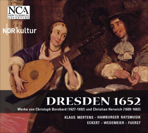 Mertens Klaus/Ensemble Hamburger Ra - Herwich: Dresden 1652 in the group CD / Bestsellers at Bengans Skivbutik AB (3043434)