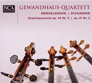 Gewandhaus-Quartett - Mendessohn: Streichquartette in the group CD / Pop at Bengans Skivbutik AB (3043444)
