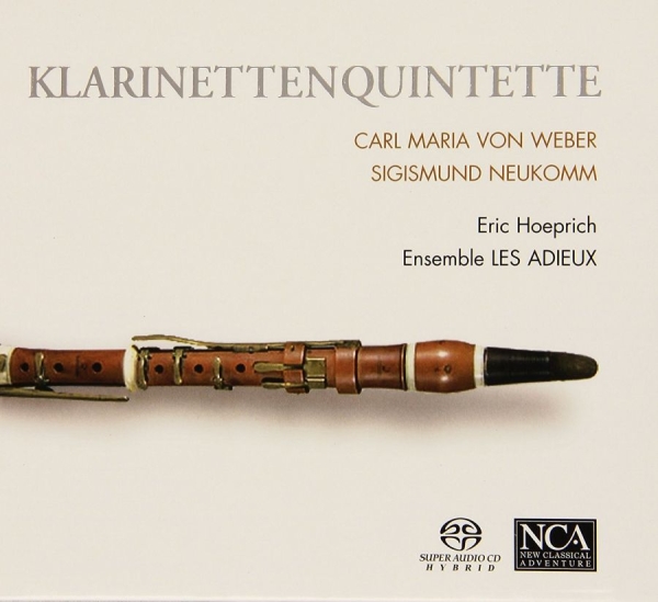 Ensemble Les Adieux/Hoeprich Eric - Weber/Neukomm:Klarinettenquint in the group CD / Bestsellers at Bengans Skivbutik AB (3043450)