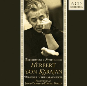 Herbert von Karajan - Beethoven: The Nine Symphonies in the group CD / Pop at Bengans Skivbutik AB (3043603)