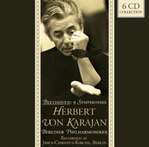 Karajan Herbert Von - Beethoven: The Nine Symphonies in the group CD / Pop-Rock at Bengans Skivbutik AB (3043603)