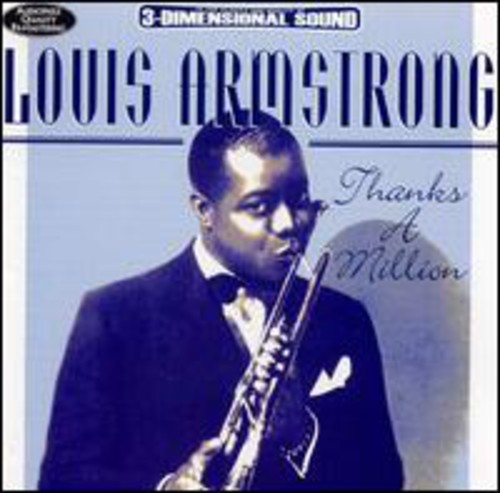 Armstrong Louis - Thanks A Million in the group CD / Jazz/Blues at Bengans Skivbutik AB (3043657)