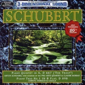 Schubert - Trout Quintet&Piano in the group CD / Pop-Rock at Bengans Skivbutik AB (3043665)