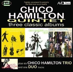 Chico Hamilton Quintet - Three Classic Albums in the group CD / Jazz at Bengans Skivbutik AB (3043854)
