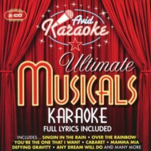 Blandade Artister - Ultimate Musicals Karaoke in the group CD / Pop-Rock at Bengans Skivbutik AB (3043865)