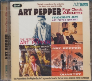 Art Pepper - Four Classic Albums in the group CD / Jazz at Bengans Skivbutik AB (3043867)