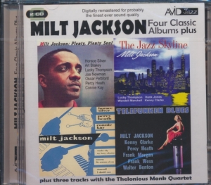 Jackson Milt - Four Classic Albums in the group CD / Jazz at Bengans Skivbutik AB (3043879)