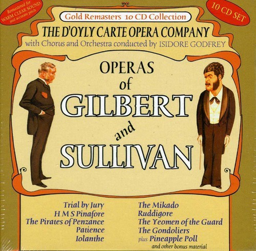 D'oyly Carte Opera Company - Operas Of Gilbert And Sullivan in the group CD / Pop at Bengans Skivbutik AB (3043902)
