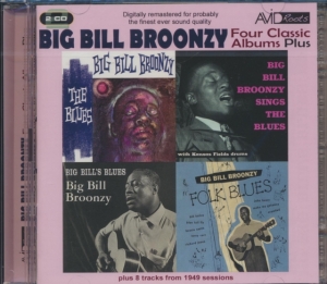 Broonzy Big Bill - Four Classic Albums in the group CD / Jazz at Bengans Skivbutik AB (3043909)
