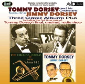 Dorsey Tommy/ Jimmy Dorsey - Three Classic Albums in the group CD / Jazz at Bengans Skivbutik AB (3043915)