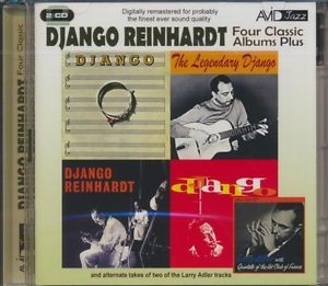 Django Reinhardt - Four Classic Albums Plus  in the group CD / Jazz,Pop-Rock at Bengans Skivbutik AB (3043925)