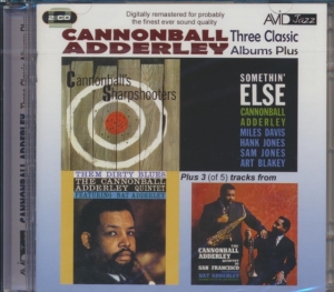 Adderley Cannonball - Three Classic Albums-Plus in the group CD / Jazz at Bengans Skivbutik AB (3043927)