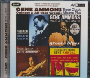 Ammons Gene - Three Classic Albums in the group CD / Jazz at Bengans Skivbutik AB (3043934)