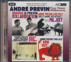 Andre Previn - Four Classic Albums in the group CD / Jazz at Bengans Skivbutik AB (3043947)