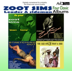 Zoot Sims - Four Classic Albums in the group CD / Jazz at Bengans Skivbutik AB (3043965)