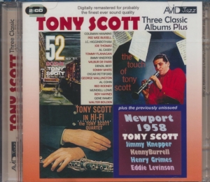 Tony Scott - Three Classic Albums Plus in the group OTHER / Övrigt /  at Bengans Skivbutik AB (3044078)