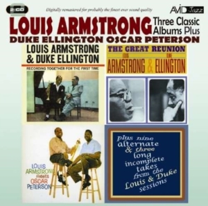 Armstrong Louis  Ellington Duke - Three Classic Albums in the group Minishops / Louis Armstrong at Bengans Skivbutik AB (3044106)