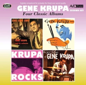 Krupa Gene - Four Classic Albums in the group CD / Jazz at Bengans Skivbutik AB (3044112)
