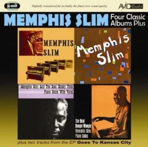 Memphis Slim - Four Classic Albums Plus in the group CD / Jazz,Pop-Rock at Bengans Skivbutik AB (3044125)