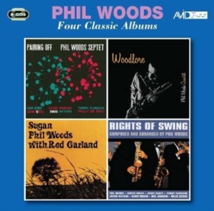 Woods Phil - Four Classic Albums in the group CD / Jazz at Bengans Skivbutik AB (3044128)