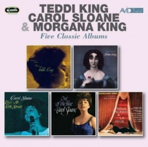 King Teddi/Carol Sloane/Morgana Kin - Five Classic Albums in the group CD / Jazz/Blues at Bengans Skivbutik AB (3044131)