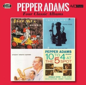 Adams Pepper - Adams - Four Classic Albums in the group CD / Jazz at Bengans Skivbutik AB (3044141)