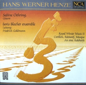 Oehring/Boris Blacher Ensemble/Gold - Henze: Royal Winter Music 2 in the group CD / Pop at Bengans Skivbutik AB (3044178)