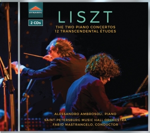Liszt Franz - Two Piano Concertos & 12 Trascenden in the group Externt_Lager /  at Bengans Skivbutik AB (3045067)