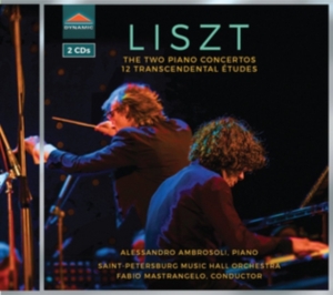 Liszt Franz - Two Piano Concertos & 12 Trascenden in the group Externt_Lager /  at Bengans Skivbutik AB (3045067)