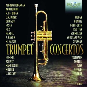 Blandade Artister - Trumpet Concertos (10 Cd) in the group CD / Klassiskt at Bengans Skivbutik AB (3049478)