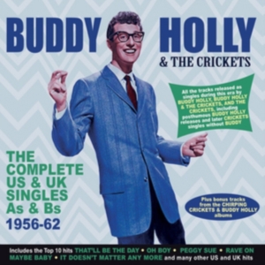 Holly Buddy And The Crickets - Complete Us & Uk Singles As & Bs 56 in the group CD / Pop-Rock at Bengans Skivbutik AB (3049803)