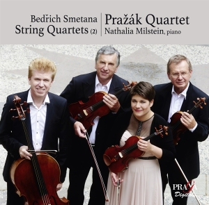 Prazak Quartet / Natalia Milstein - String Quartet No.1 In E Minor 'From My Life' in the group CD / Övrigt at Bengans Skivbutik AB (3050913)