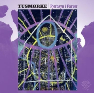 Tusmïrke - Fjernsyn I Farver (Black/Purple) in the group VINYL / Pop-Rock at Bengans Skivbutik AB (3052599)