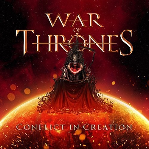 War Of Thrones - Conflict In Creation in the group CD / Hårdrock/ Heavy metal at Bengans Skivbutik AB (3052695)