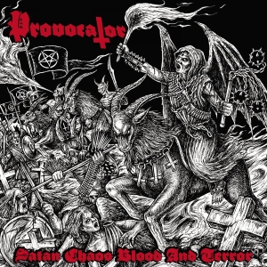 Provocator - Satan, Chaos, Blood And Terror in the group CD / Hårdrock at Bengans Skivbutik AB (3065240)