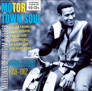 Motor Town Soul - Milestones Of Rhythm & Blues in the group CD / RnB-Soul at Bengans Skivbutik AB (3071609)