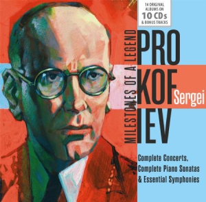 Sergei Prokofiev - Milestones Of A Legend in the group CD / Pop at Bengans Skivbutik AB (3071612)