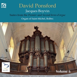 Boyvin Jacques - French Organ Music From The Golden in the group Externt_Lager /  at Bengans Skivbutik AB (3075270)