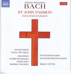 Bach J S - St. John Passion, Bwv 245 (1749 Ver in the group CD / Klassiskt at Bengans Skivbutik AB (3075291)