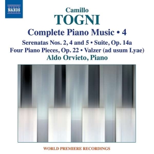 Togni Camillo - Complete Piano Music, Vol. 4 in the group Externt_Lager /  at Bengans Skivbutik AB (3075295)