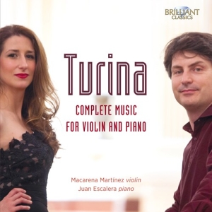 Turina Joaquin - Complete Music For Violin And Piano in the group Externt_Lager /  at Bengans Skivbutik AB (3098860)