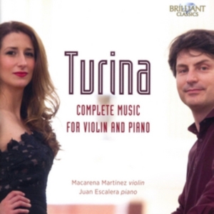 Turina Joaquin - Complete Music For Violin And Piano in the group Externt_Lager / at Bengans Skivbutik AB (3098860)