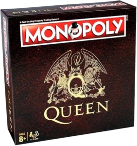Queen - The Queen Monopoly in the group MERCHANDISE / Board Games / Pop-Rock at Bengans Skivbutik AB (3114129)