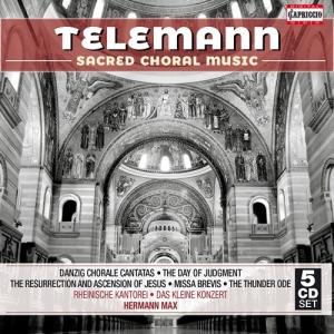 Telemann G P - Sacred Choral Music (5 Cd) in the group Externt_Lager /  at Bengans Skivbutik AB (3116810)
