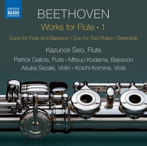 Beethoven Ludwig Van - Works For Flute, Vol. 1 in the group Externt_Lager /  at Bengans Skivbutik AB (3117687)