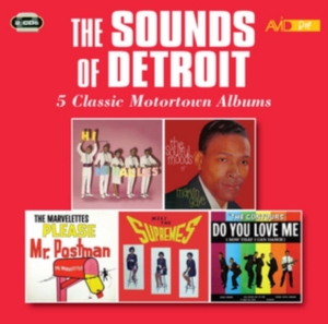 Blandade Artister - Sounds Of Detroit in the group CD / RnB-Soul at Bengans Skivbutik AB (3125088)