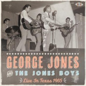 Jones George And The Jones Boys - Live In Texas 1965 in the group CD / Country at Bengans Skivbutik AB (3126916)