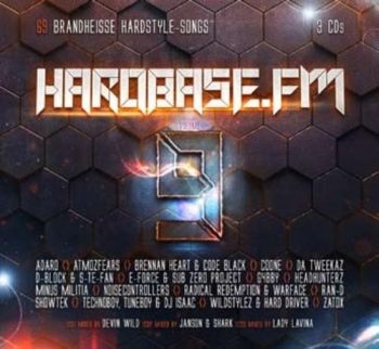 Various Artists - Hardbase.Fm Vol.9 in the group CD / Bestsellers at Bengans Skivbutik AB (3126933)